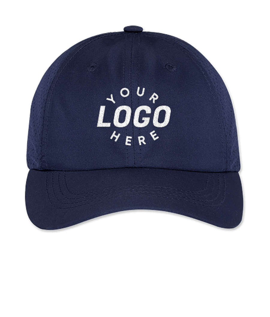 Port Authority Perforated Performance Hat in Navy