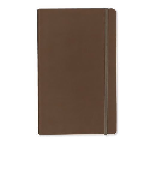 Castelli Tucson Flex Medio Lined Ivory Journal in Taupe