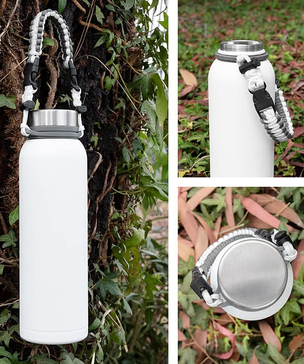 32 oz. h2go Pine Stainless Steel Insulated Water Bottle