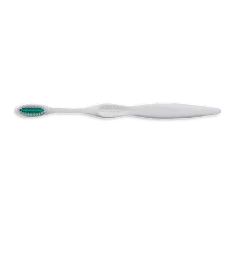 Concept Curve White Toothbrush in Green