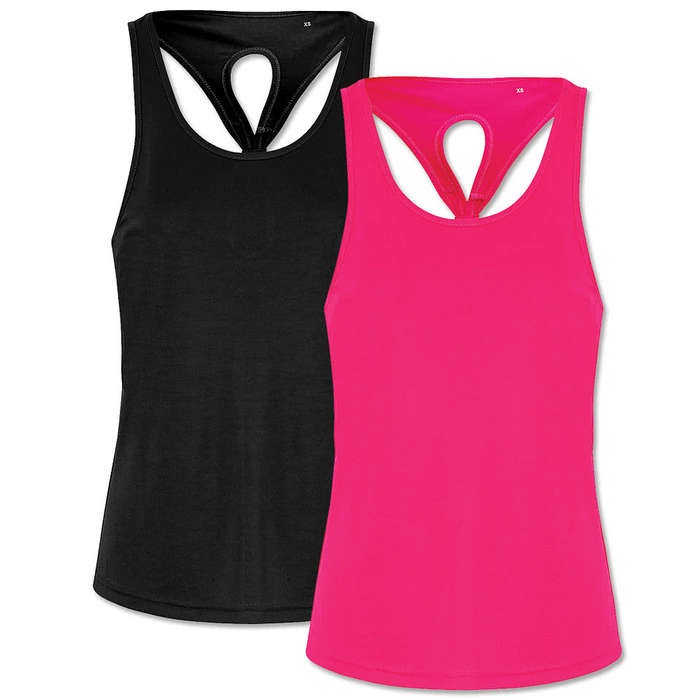 TriDri Women's Venus Knot-Back Performance Tank