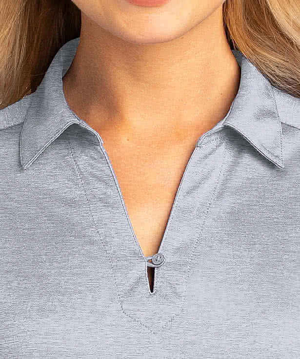 Port Authority Women's Digi Heather Lightweight Performance Polo