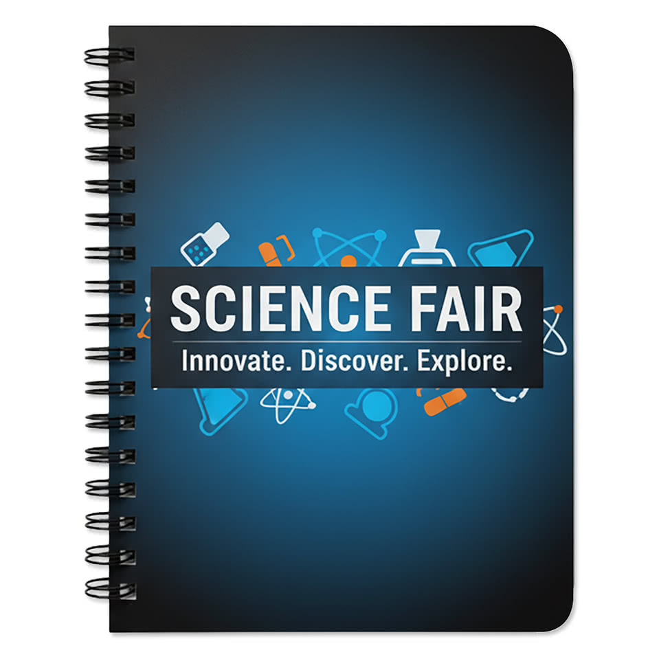 Full Color Glossy Soft Cover Spiral Notebook
