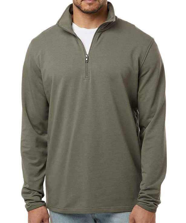 Independent Trading French Terry Quarter Zip Pullover