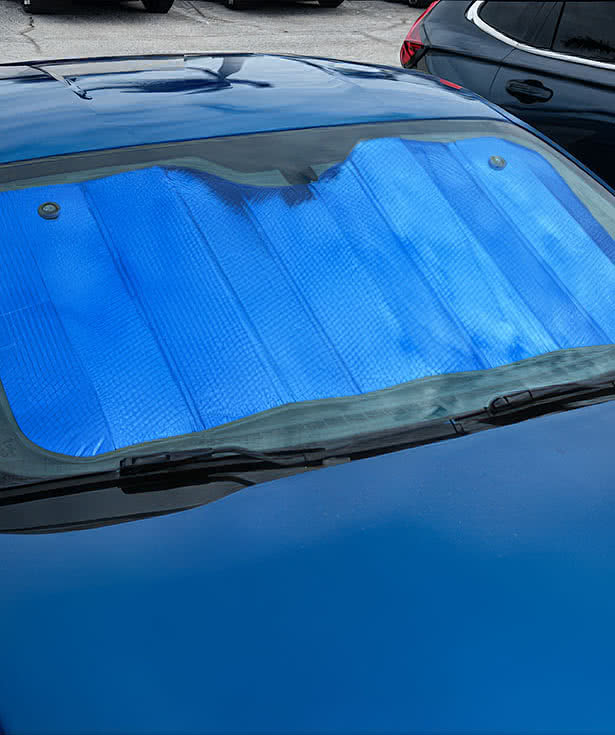 Foldable Accordion Auto Sunshade
