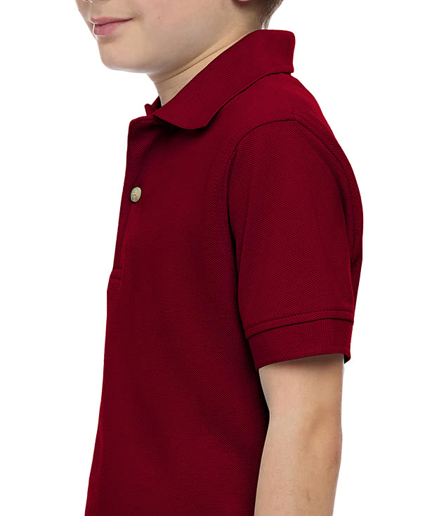 Blue Generation Youth Superblend Easy-Care Pique Polo - Embroidered