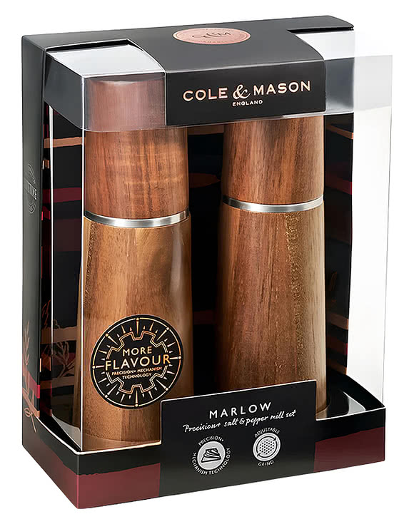 Cole & Mason Marlow Salt and Pepper Gift Set