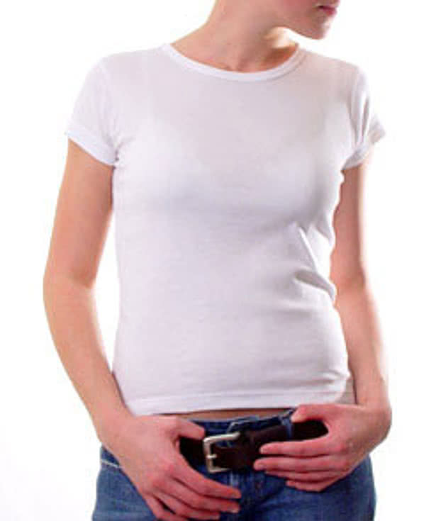 American Apparel Girly Cap Sleeve T-shirt