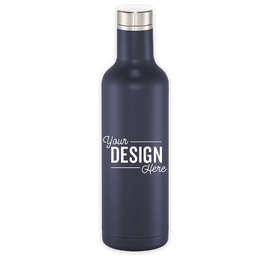 25 oz. Copper Vacuum Insulated Water Bottle - Color: Navy