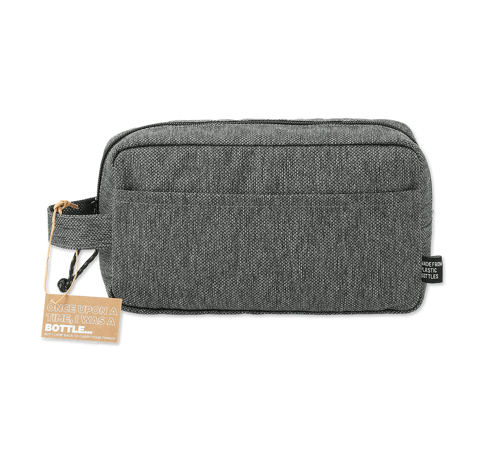 Vila Recycled Zippered Dopp Kit Pouch-default