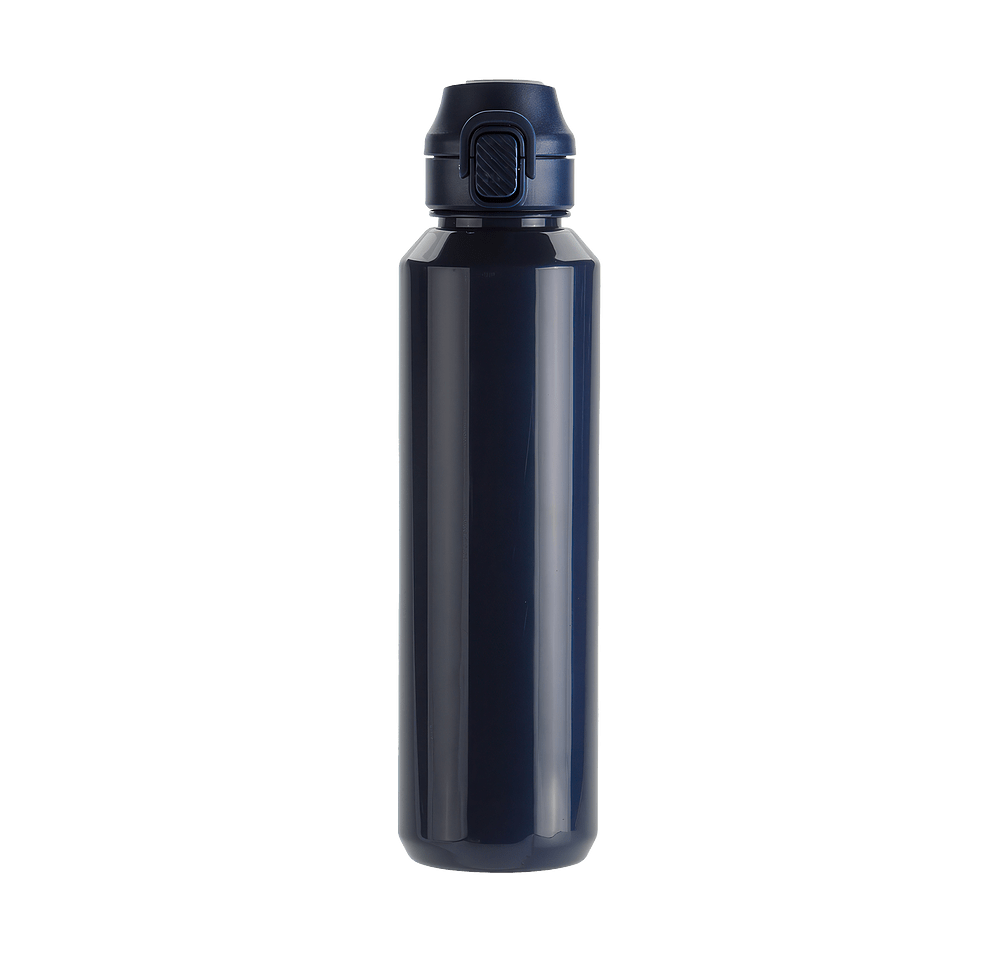 27 oz. Switchback Recycled Water Bottle with Flip-Top Lid & Carabiner-default