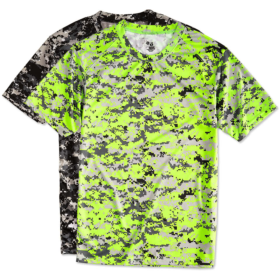Badger Digital Camo Performance Shirt