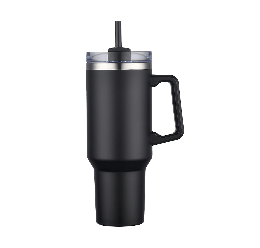 40 oz. Genoa Insulated Tumbler with Straw (Case of 20)-default