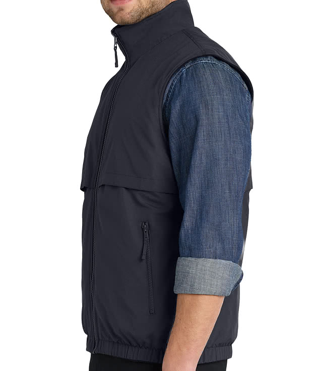 Port Authority Reversible Charger Shell Fleece Vest