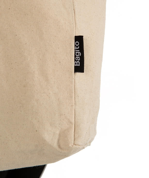 Bagito 100% Organic Cotton Gusseted Tote Bag