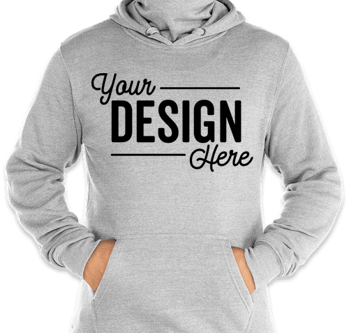 Custom J. America Pullover Hoodie with Gaiter Design Hoodies Online at CustomInk