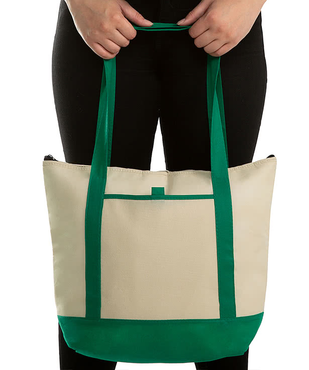 Lighthouse 24 Can Non-Woven Cooler Tote Bag