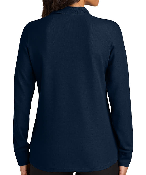 Port Authority Women's Wearever UV Long Sleeve Performance Pique Polo