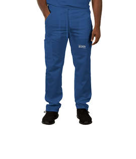 Cherokee Workwear Revolution Tapered Leg Drawstring Scrub Pant - Color: Royal
