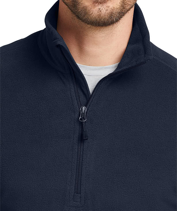 Eddie Bauer Half Zip Microfleece Jacket