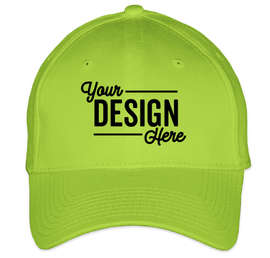 New Era 39THIRTY Stretch Fit Cotton Hat - Color: Cyber Green