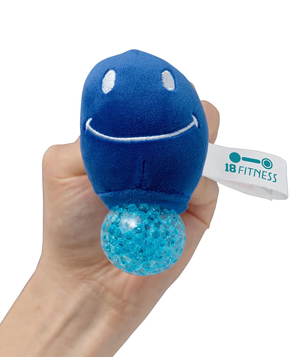 Stress Busters "Woo Hoo" Plush Gel Stress Reliever