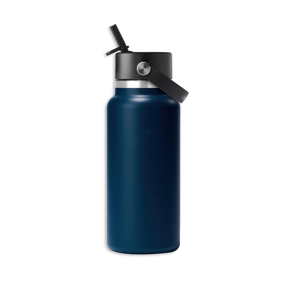 Hydro Flask Wide Mouth With Flex Straw Cap 32 oz. - Laser Engraved-default