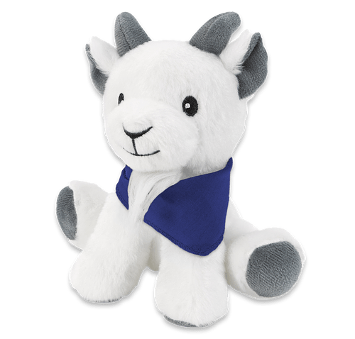 6" Little Buddy Goat Plush Animal in Royal
