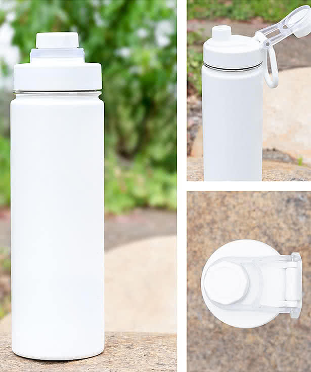 24 oz. h2go Conquer Stainless Steel Insulated Water Bottle