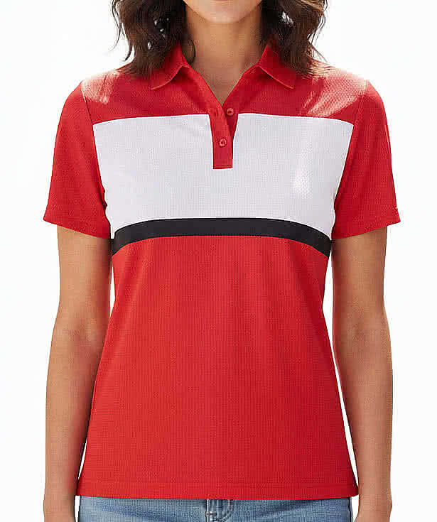 Holloway Women’s Prism UPF 50+ Colorblock Performance Polo