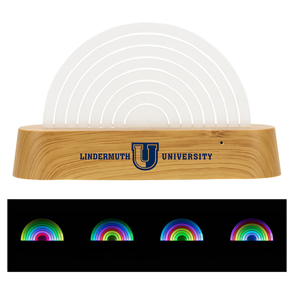 Rainbow Sound-Reactive Ambient LED Light