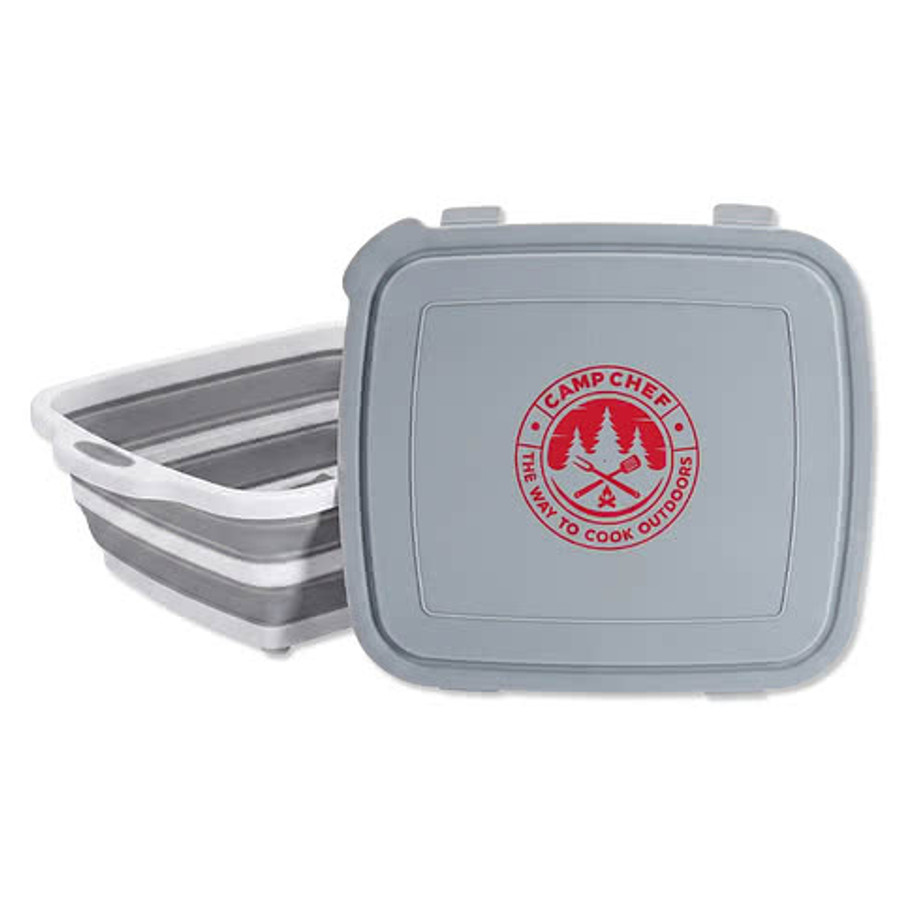 Grub Box Collapsible Food Prep Container in Gray