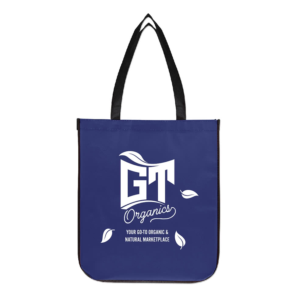 Lola Laminated Non-Woven Shopper Tote Bag