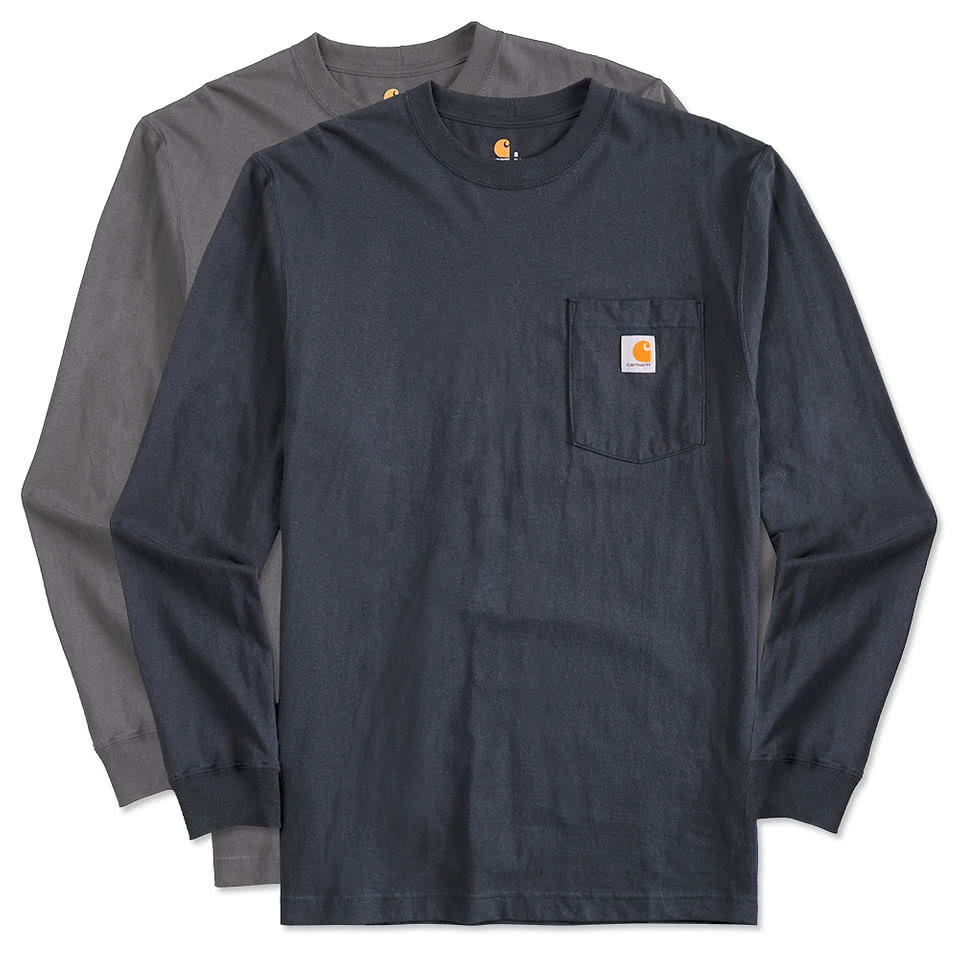 Carhartt Workwear Crewneck Long Sleeve Pocket T-shirt