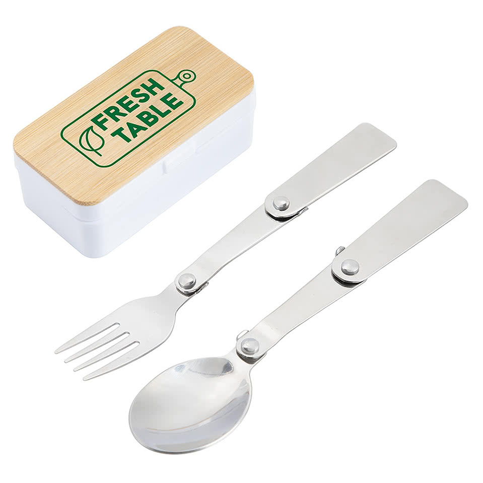 On-The-Go Foldable Cutlery Set