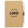FSC Mix Soft Cover Pocket Spiral Notebook with Pen