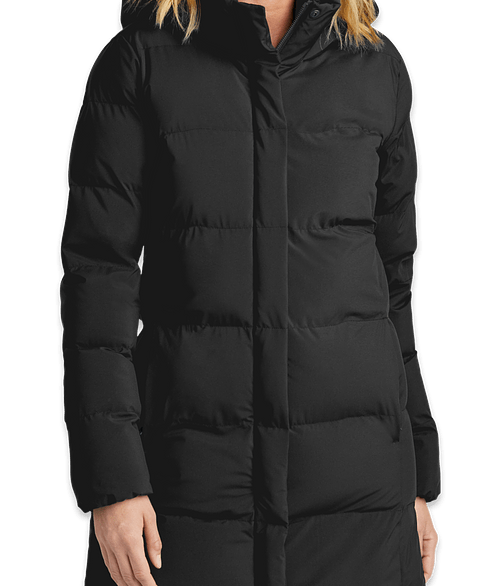 Mercer+Mettle Women's Hooded Insulated Parka in Deep Black