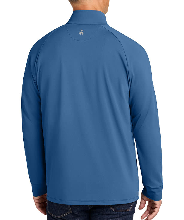 Brooks Brothers Luxe Performance Recycled UPF 50+ Quarter Zip Pullover