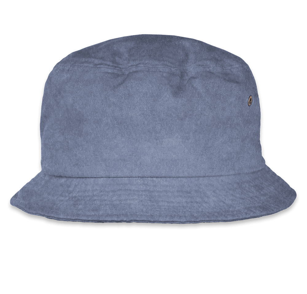 Mega Cap Pigment Dyed Twill Washed Bucket Hat-default