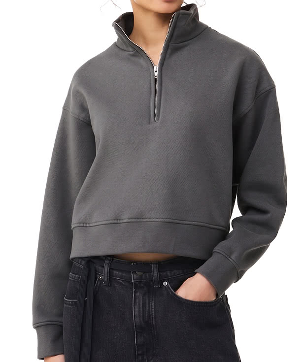 Bella + Canvas Women's Heavyweight Half Zip Pullover
