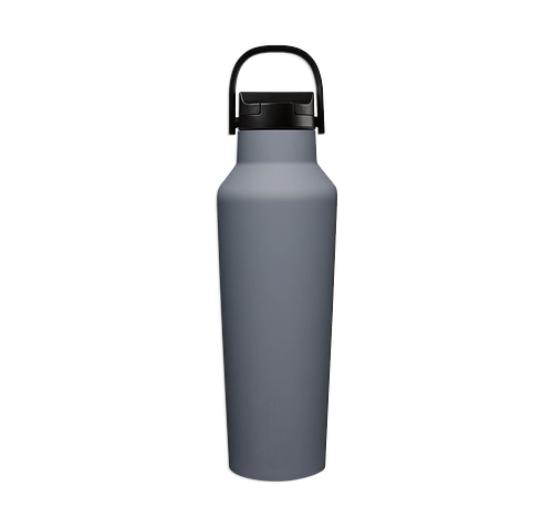 Corkcicle Laser Engraved 20 oz. Sport Canteen Soft Touch Water Bottle in Hammerhead