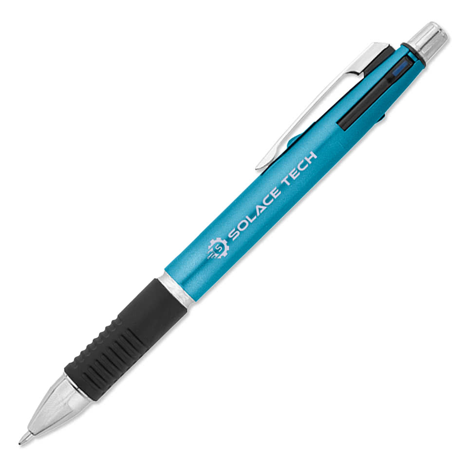 4-in-1 Mechanical Pencil and Ballpoint Pen (color ink)