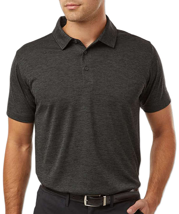 AllPro Pro-Lock Melange Performance Polo - Printed