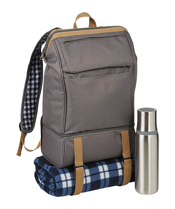 11-Piece Café Picnic Backpack for Two