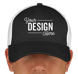 Canada - New Era 39THIRTY Stretch Fit Mesh Hat - Color: Black / White