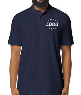 Gildan Hammer Pique Polo - Color: Navy