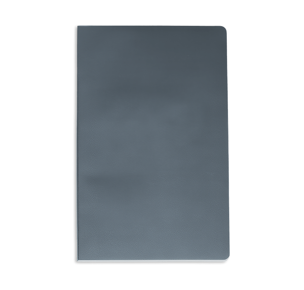Moleskine Debossed Large Soft Cover Ruled Notebook-default