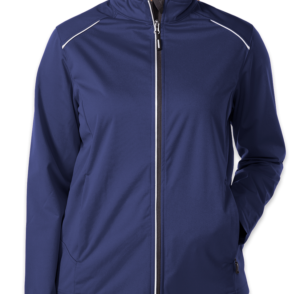 Core 365 Women's Techno Lite Three-Layer Tech Shell Jacket - Embroidered-default