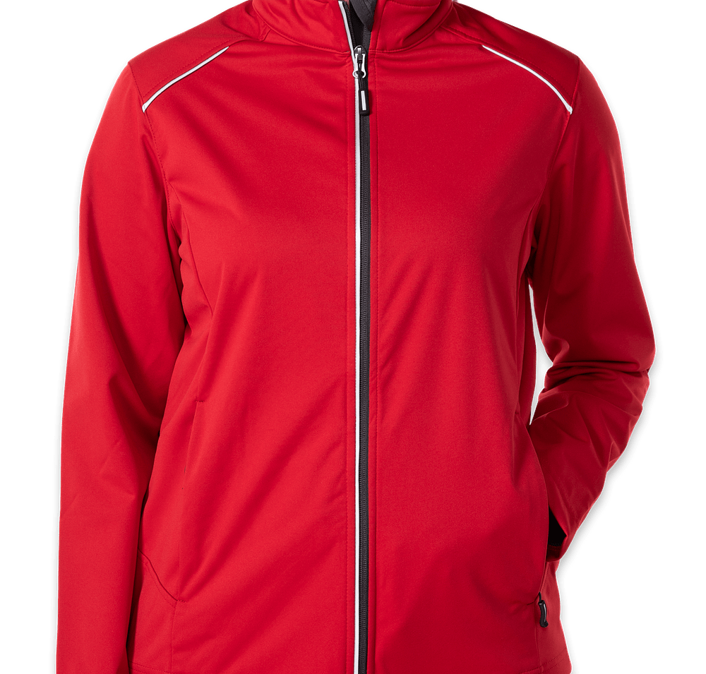 Core 365 Women's Techno Lite Three-Layer Tech Shell Jacket - Embroidered-default