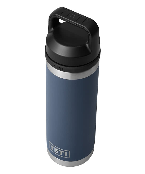 YETI Laser Engraved 18 oz. Rambler Water Bottle with Chug Cap